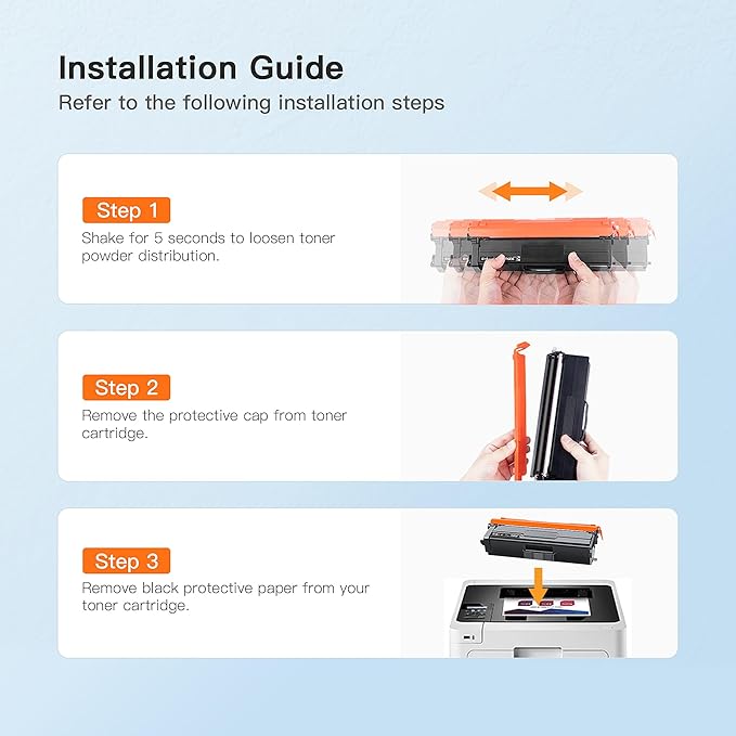 E-Z Ink TN436 Toner Cartridge Compatible for Brother TN436 TN-436 Toner Replacement for TN436 TN433 TN431 to Use with Brother HL-L8260CDW, L8360CDW, MFC-L8690CDW, L8900CDW, DCP-L8410CDW Printers