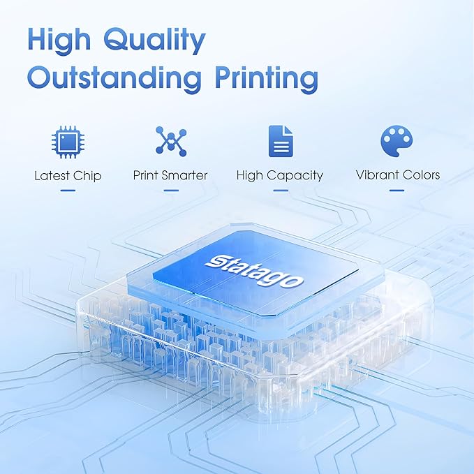 822XL Ink Cartridges Remanufactured Replacement for Epson 822 822XL T822 Ink Cartridge, 822xl Black Combo Pack for Workforce Pro WF-3820 WF-4833 WF-4830 WF-4820 Printer (2 Black)