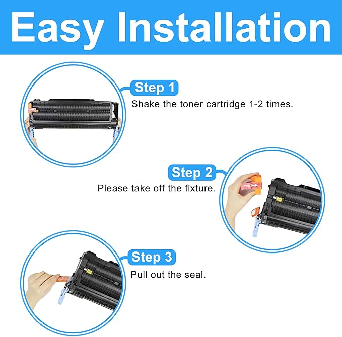 LCL Remanufactured Toner Cartridge Replacement for HP 645A C9732A 5500 5500n 5500dn 5500dtn 5500hdn 5550 5550n 5550dn 5550dtn 5550hdn (1-Pack Yellow)