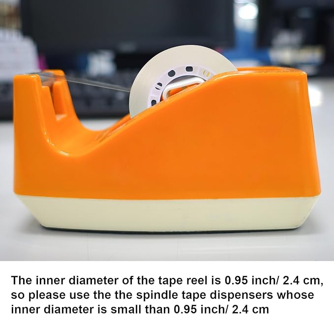 Shappy 16 Rolls Transparent Tape Refills Clear Tape Each Roll 3/4 x 1200 Inch Clear Gift Tape Refill for Office School