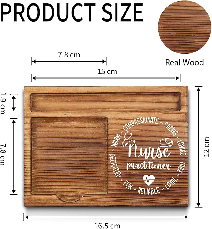 Nurse Practitioners Gifts, Nurse Practitioners Sticky Note Holder, Nurse Practitioners NP Appreciation Thank You Gifts, Nurse Practitioners Office Desk Decor Self-Stick Note Pad Holders GAA10