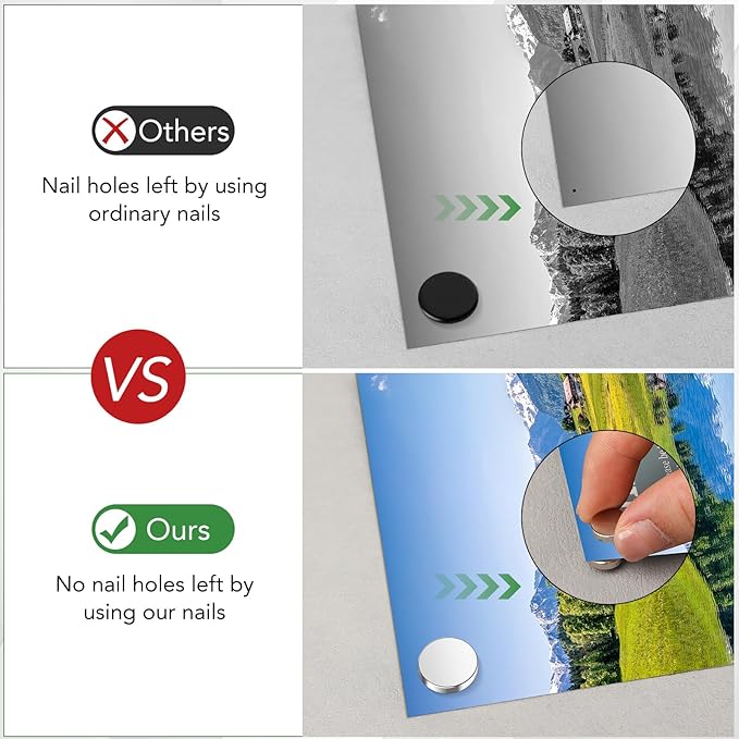 100P Magnetic Pushpin Magnetic Clips Magnet Thumb Tacks Magnet Tacks Push Pins for Cork Board Wall Bulletin Board Photo Wall