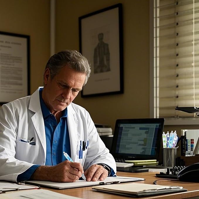 Dental Ballpoint Pens Gifts - 24PCS Tooth Themed Pens Sets Dental Assistant Ball Point Pens Retractable Smooth Writing Pens for Dental Hygienist Office Stationery Home School Supplies