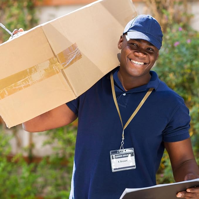 Korty Gold Lanyards Bulk 50 packs Lanyards for ID Badges,Lanyards with Swivel Hook Clips for Name Tag Lanyard ID Holder