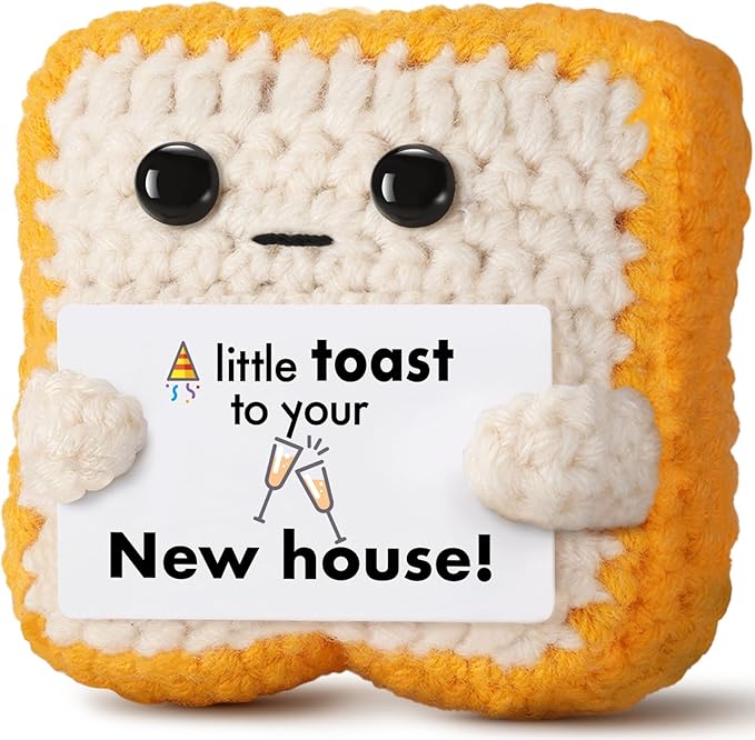 House Warming Gifts New Home, “A Little Toast to Your New House” Housewarming Gifts for Women Men Friend Family Couple, New Homeowner - Closing Presents for Home Buyers - First Apartment Essentials