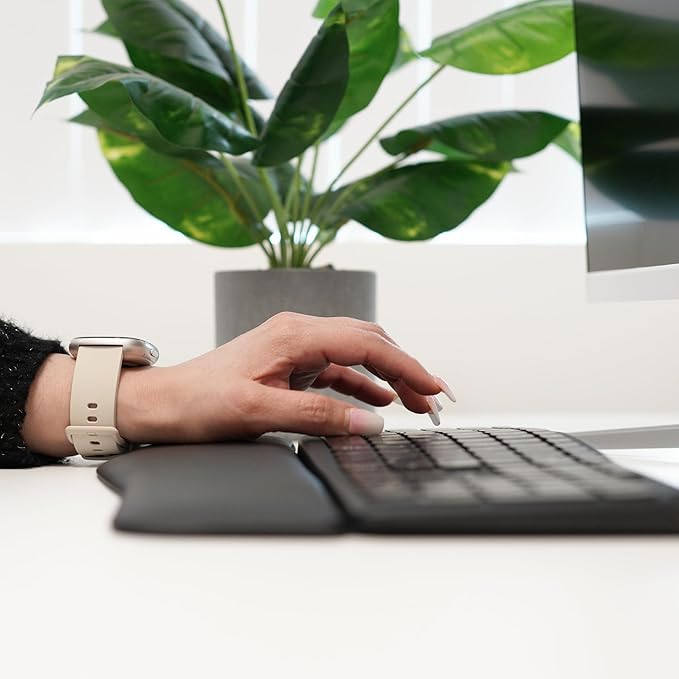 X9 Backlit Wireless Keyboard and Mouse (Bluetooth + 2.4G) Ergonomic Keyboard and Mouse Wireless Combo with Wrist Rest, Rechargeable, Light Up, Full-Size Set for Phone, Computer, Laptop, Windows, Mac