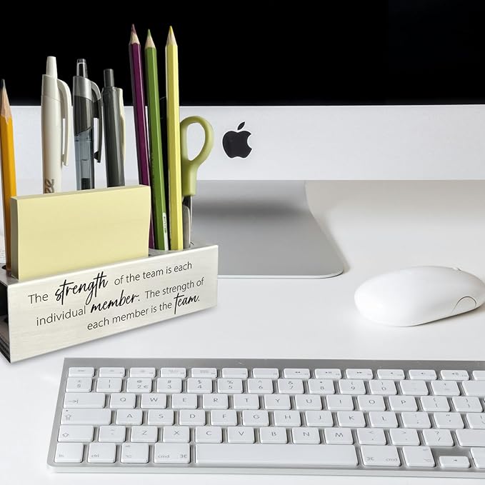 Team Gifts for Coworkers, Team Building Gifts for Employees, Co Worker, Stainless Steel Pen Pencil Holders WCC56