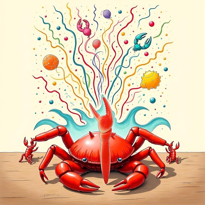 Crab Lobster Claw Gel Pens, Ocean Themed Writing Pens, Novelty Office School Supplies