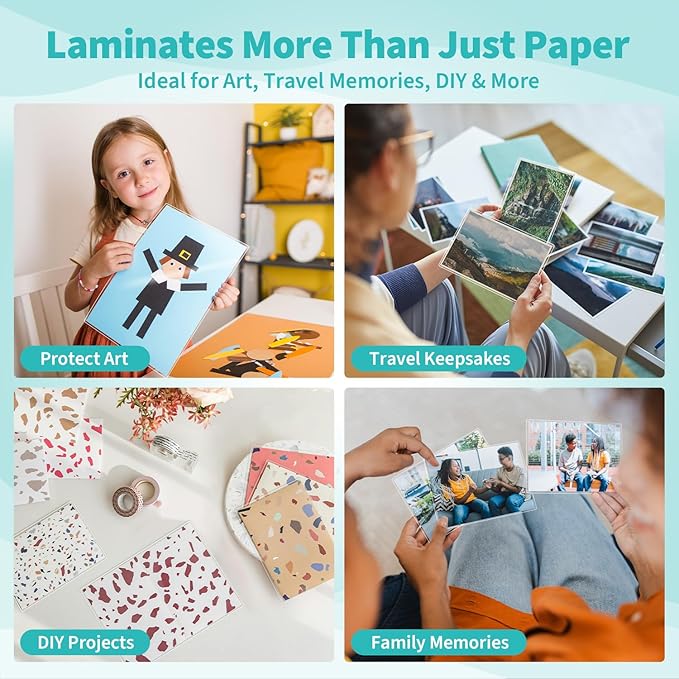 Binditek 300 Pack 5 Mil Thermal Laminating Pouches, 9x11.5 Inches Laminating Sheets, for Letter Size, Ultra Clear, Glossy, Hold 8.5x11 Inches, Heat Seal, School Office Supplies