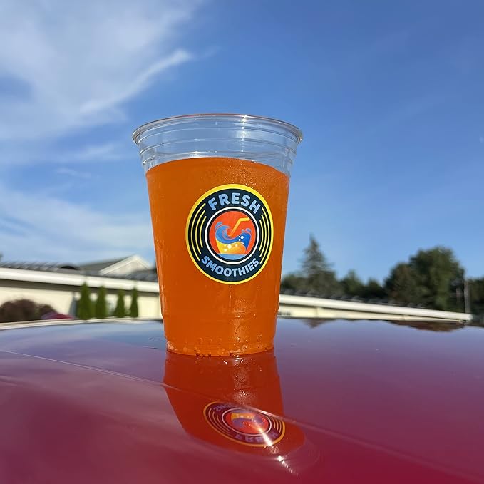 Custom Sticker Roll Labels — Logo Stickers Customized Labels — Custom Stickers for Business Logo (Circle)