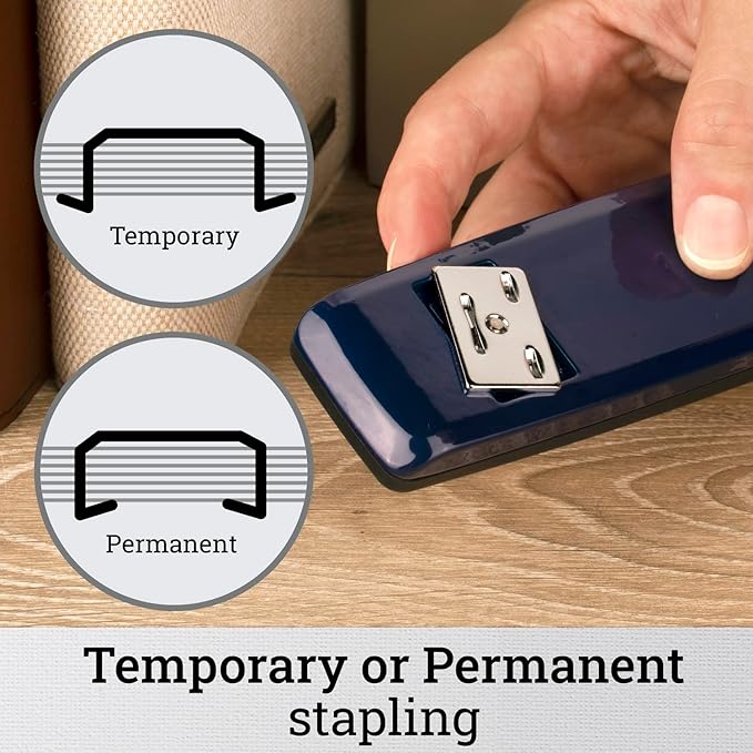 Swingline Stapler, 30 Sheet Capacity, 747 Business Stapler, Jam Free, Metal, Royal Blue (74729) (Pack of 2)