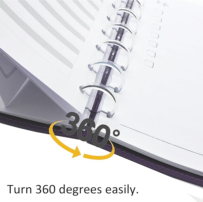 100pcs Discbound Notebook Discs DIY Planner Accessoriesfits for Tul,Levenger,Arc,Happy Planner,Talia(Super Clear,1.5inch/38mm)