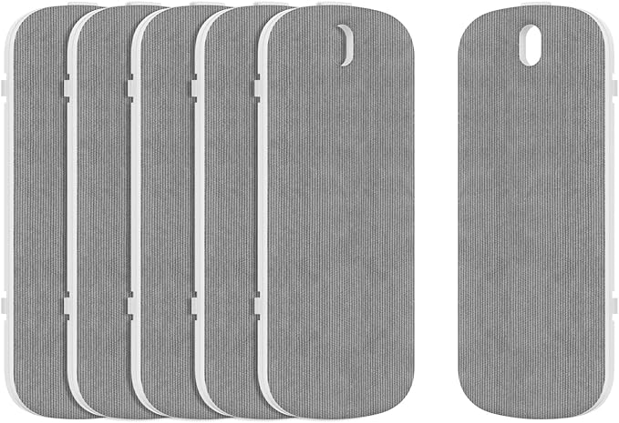 loukin All-in-One Dry Erase Eraser Refill Pads, Replaceable Pads Designed for Whiteboard Erasers, Ideal for Classroom, Home and Office Use, 6 Pack