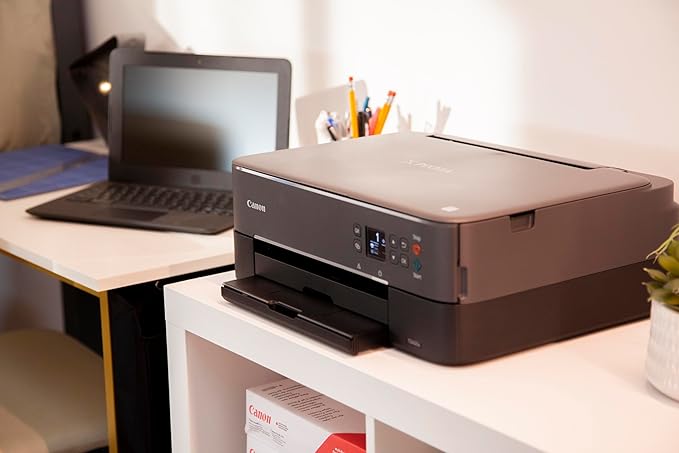 Canon PIXMA TS6420a All-in-One Wireless Inkjet Printer [Print, Copy, Scan], Works with Alexa