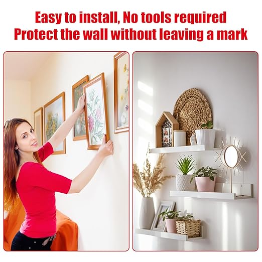 Double Sided Tape Heavy Duty, Waterproof Mounting Foam Tape, 16.5ft Length, 1.57in Width, High Temperature Resistant Adhesive Tape for Car, LED Strip Light, Office Decor, Made of 3M VHB Tape.