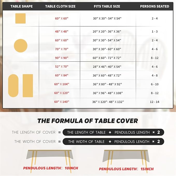 Horaldaily Christmas Tablecloth 60×84 Inch Oval, Winter Snowman House Christmas Trees White Washable Table Cover for Party Picnic Dinner Decor