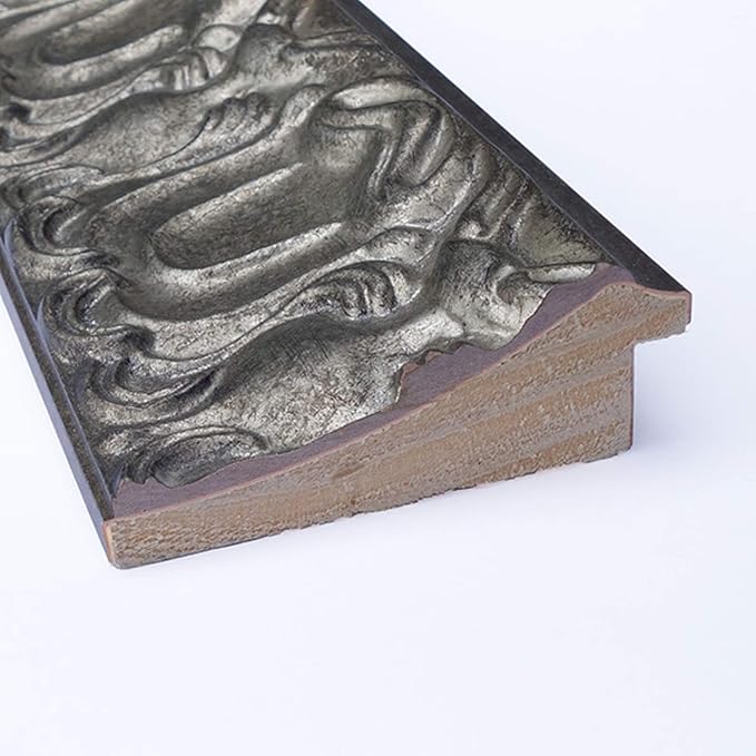 Amanti Art Natural Cork Board for Wall, 26x34 Vision Board with Silver Wood Frame, Medium Corkboard Office Decor for Home Organization, Traditional Corkboard Pinboard to display items for home