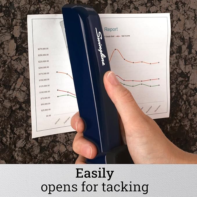 Swingline Stapler, 30 Sheet Capacity, 747 Business Stapler, Jam Free, Metal, Royal Blue (74729) (Pack of 2)