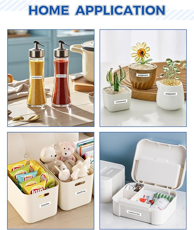 3-Pack Tze-231 12mm 0.47" White Label Maker Tape Compatible for Brother P Touch Label Tape Tze Tz 12mm 0.47" Laminated White Tze231 1/2" for PTouch PT-D220 PT-D210 PT-D200 PTD400 PT-D610BT