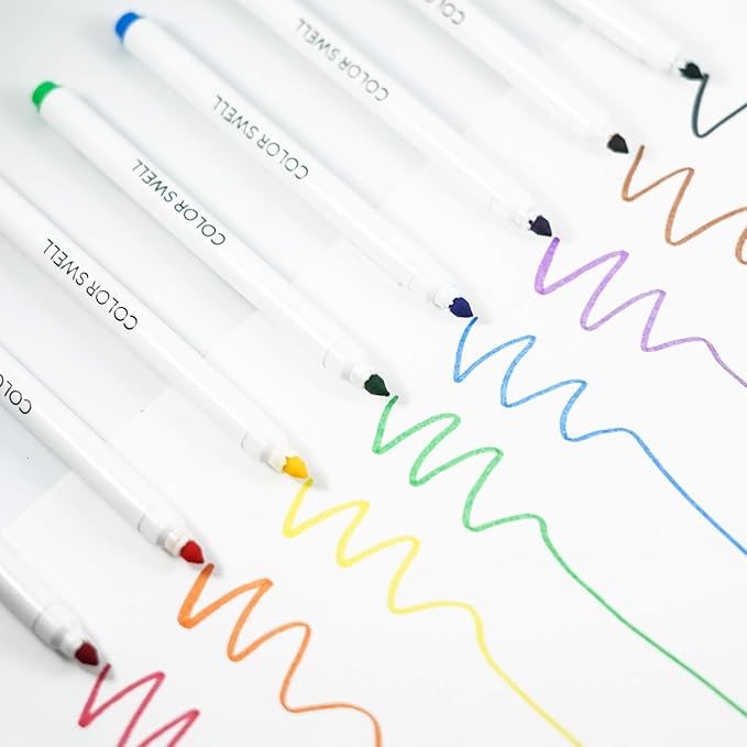 Color Swell Bulk Markers - 18 Packs 8 per Pack (144 Total) - Super Tip Bulk Markers