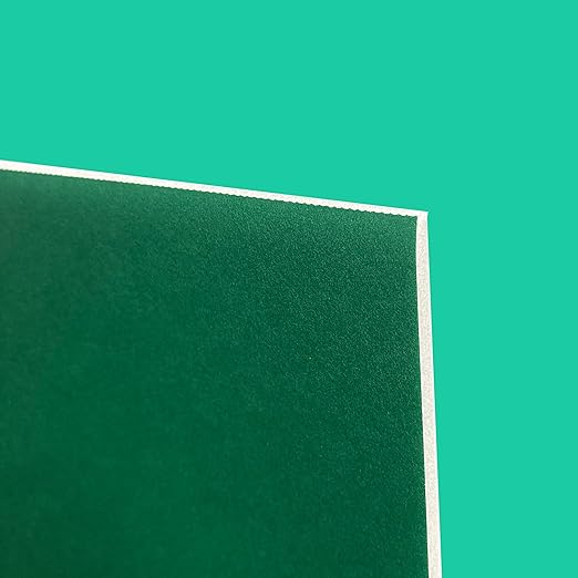 Flipside Products 36” x 48” Foam Project Boards for Presentations, Science Fair, School Projects, Event Displays and Trifold Picture Board - Green - 24 Pack