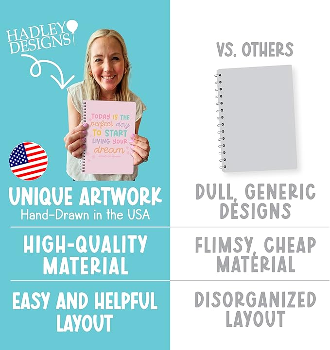 Weekly Appointment Book 2026-2027 - Hourly Appointment Book, Vertical Weekly Planner 2026-2027, Monthly Schedule Books, Pink Daily Planner With Hourly Schedule