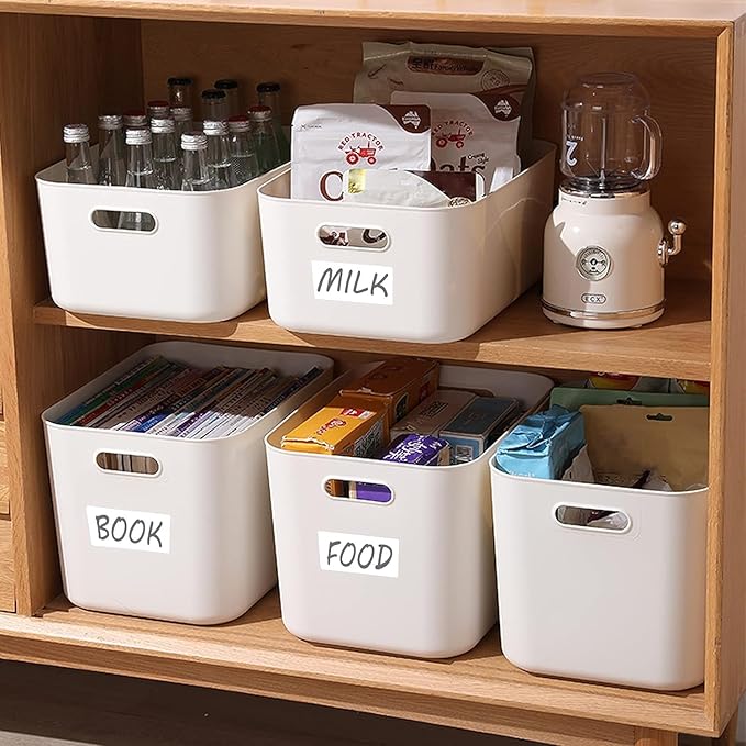 8.5" x 11" Full Sheet Labels, JIQEZNL Premium Label Sticker Paper for Laser & Inkjet Printers - 32 Sheets