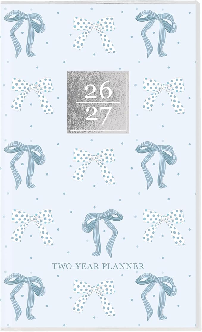 Graphique 2 Year Pocket Planner | 29 Month Organizer, Aug. 2025 – Dec. 2027 | Monthly Calendar & Notes Spreads | Marked Holidays | Oh So Chic | 3.75” x 6"