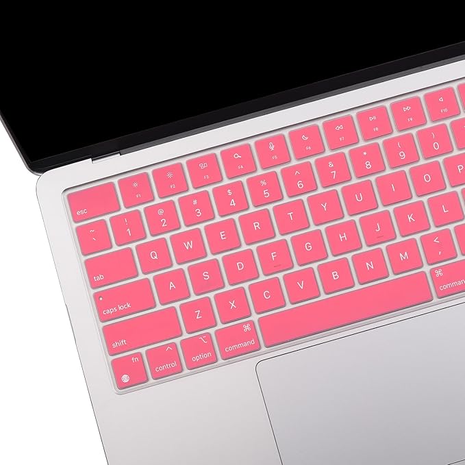 2 Pack Keyboard Cover for 2025-2023 MacBook Air 13" 15" M4 M3 M2, 2025-2021 MacBook Pro 14" 16" M4 M3 M2 M1 Pro/Max, Ultra Thin Keyboard Skin for 14.2" 16.2" MacBook Pro /13.6" 15.3" MacBook Air, US