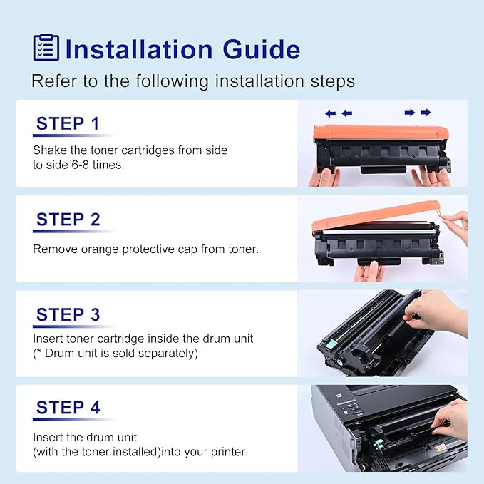 TOKYOINK TN760 Compatible Toner Cartridge Replacement for Brother TN760 TN-760 TN730 TN-730 for MFC-L2710DW MFC-L2750DW HL-L2370DW HL-L2395DW DCP-L2550DW HL-L2350DW Printer Toner Cartridges(2 Pack)