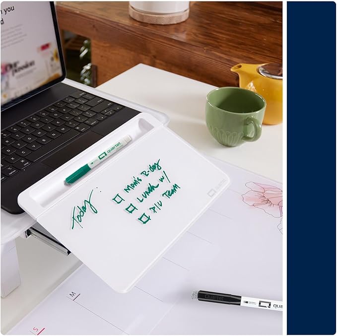 Quartet Dry Erase Markers, Fine Tip White Board Dry Erase Markers with DryGuard Ink Protection, Office Essentials, Black, Red, Blue, Green, 36 Pack (Q120Z03-R)