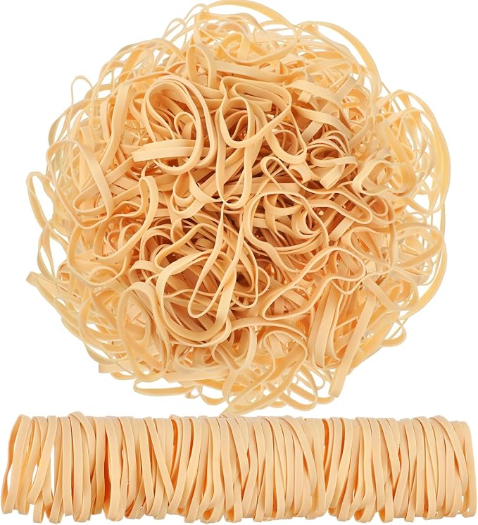 Marspark Rubber Bands Bulk Elastic Rubber Bands 5 lb File Folder Strong Elastic for Office Home Supply Crafts(Size 64)