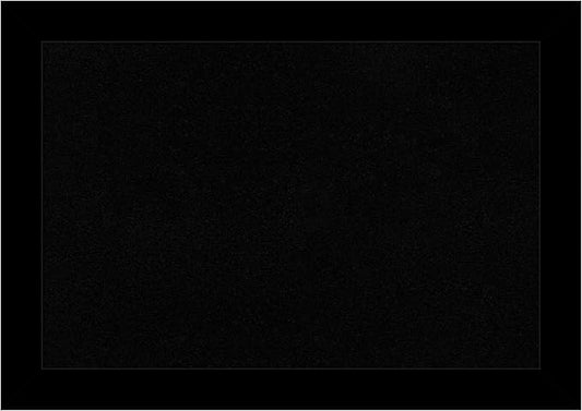 Amanti Art Black Cork Board for Wall, 19x27 Vision Board with Black Wood Frame, Medium Corkboard Office Decor for Home Organization, Modern Corkboard Pinboard to Display Items for Home Organization