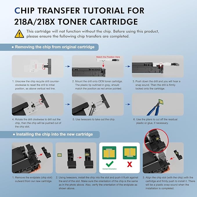 218X 218A Toner Cartridges 4 Pack 3201dw Compatible Replacement for HP 218X 218A Color Laserjet Pro MFP 3301fdw 3301cdw 3201dw 3301sdw Printer High Yield Ink Set W2180X (Black Cyan Yellow Magenta)
