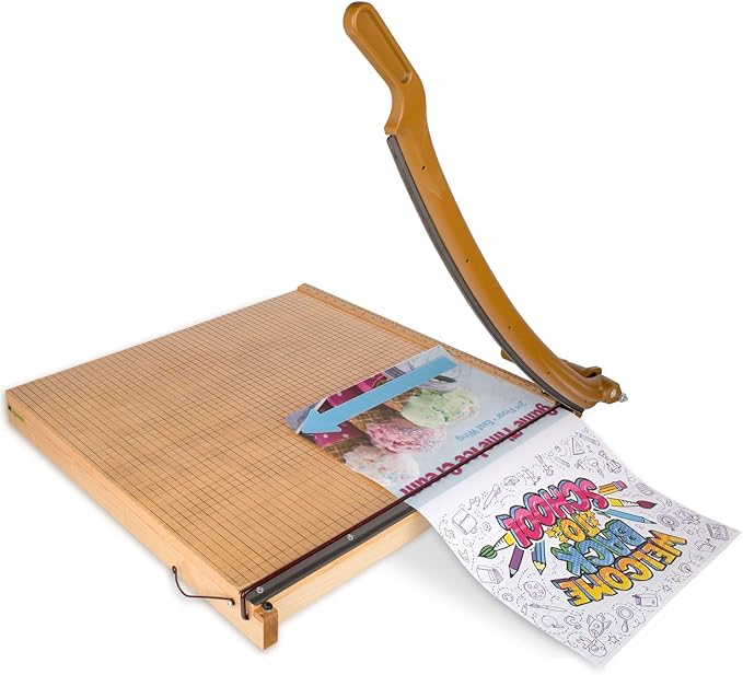 Swingline Paper Trimmer, Guillotine Paper Cutter, 24" Cut Length, 15 Sheet Capacity, ClassicCut Ingento (1162)