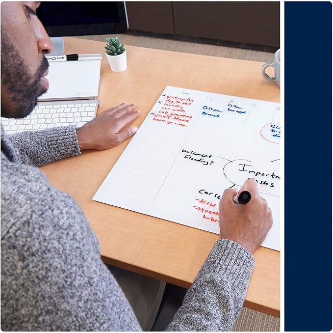 Quartet Dry Erase Markers, Chisel Tip White Board Dry Erase Markers with DryGuard Ink Protection, Office Essentials, Black, 36 Pack (Q120Z02-R)