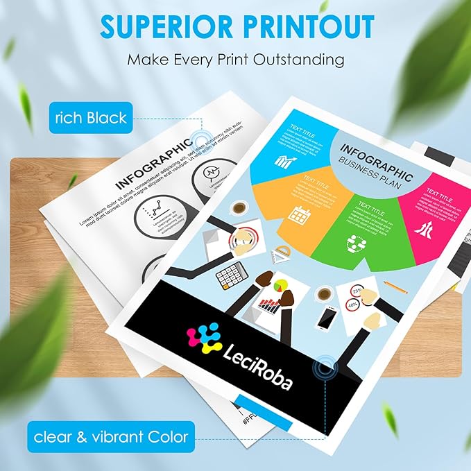 LeciRoba Compatible 30X Black High Yield Toner Cartridge Replacement for HP 30X CF230X 30A CF230A for HP Laserjet Pro M203dw M203dn M203d MFP M227fdw M227fdn M227sdn Printer (High Yield, 1-Pack)