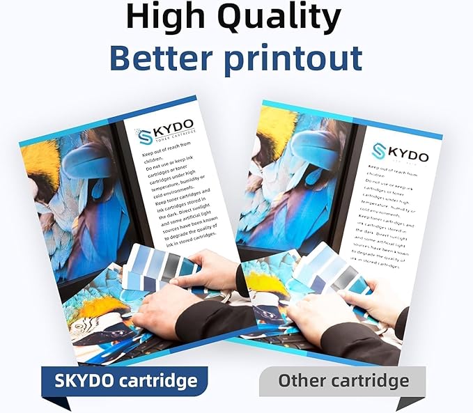 LC404 MFC-J1205W LC404XL Ink Cartridges Replacement Compatible for Brother LC 404 LC404XL LC-404 Work with MFC-J1205W MFC-J1215W MFC-J1205W XL Printer (4 Pack, Black Cyan Magenta Yellow)