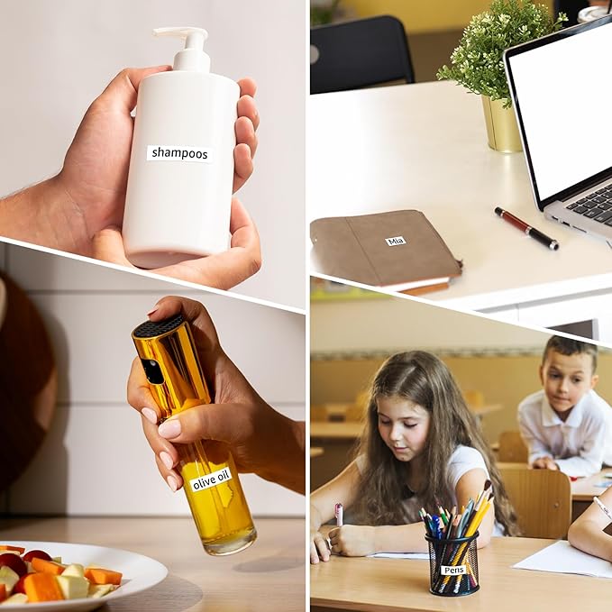 Compatible for Brother P-Touch M Tape M-K231 MK231 M231 MK-231 Black on White Label Tape 0.47" (12mm) x 26.2ft for PT-90 PT-M95 PT-70 PT-70BM PT-85 PT-80 PT-45 PT-65 Label Makers, 1 Pack