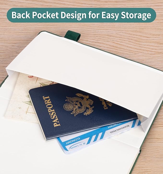 Lined Journal Notebook for Women Men, A4 Hardcover Leather Journals for Writing, 200 Pages Thick Paper, Daily Journal Notebook for Work, School, Note Taking, Business, Travel, College Ruled