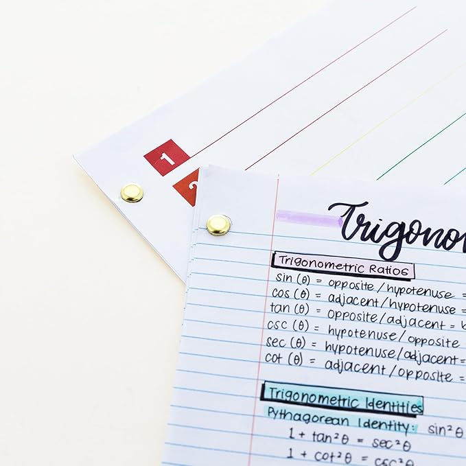 BAZIC Products Brass Plated Fasteners 1 Inch, Round Head Paper Fastener Brads for Office School Organization Scrapbooking Art and Crafts (100/Pack), 2-Pack