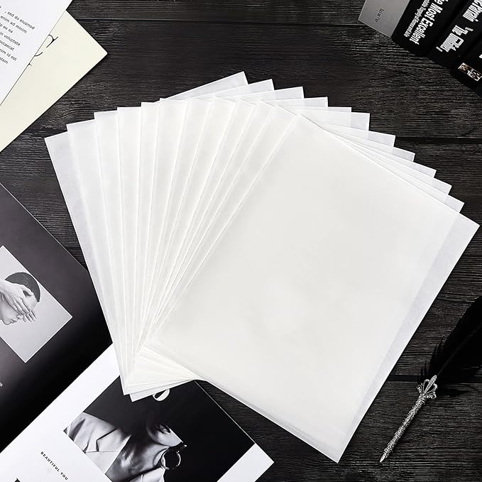 Gueevin 100 Pcs 8.5 x 11 Inch Self Adhesive Display Pockets Peel and Stick Clear Paper Sleeves Wall and Door Communication Clear Adhesive Sheet Protector Letter Size Plastic Sheet Protectors