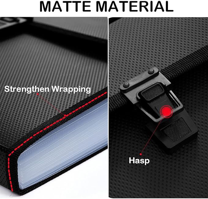 12 Pockets Letter Size/A4 Accordion File Organizer with Handle, TRANBO Expanding File Folder, Portable Paper Organizer, Expandable Plastic Document Organizer for Travel School Office - Blue