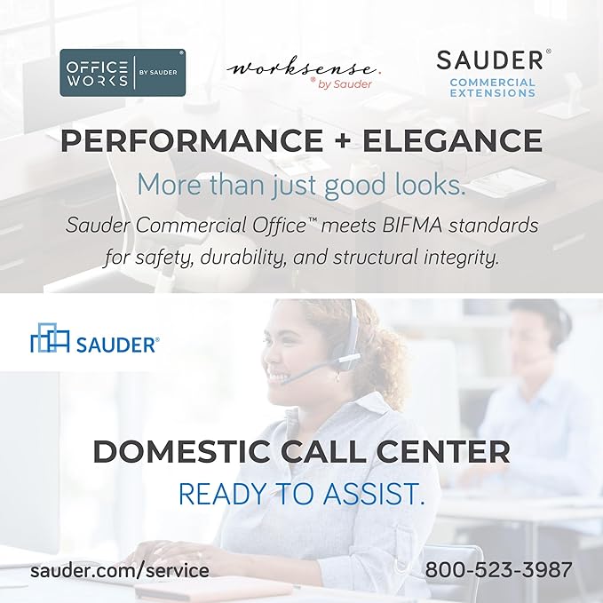 Sauder Clifford Place Lateral File, Grand Walnut finish