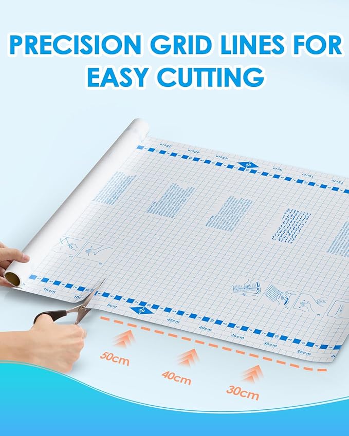 28 Pack Clear Contact Paper Book Cover - 17.7in×5ft Total 140ft, Self-Adhesive Protector for Crafts, Clear Contact Paper Roll Peel and Stick for books