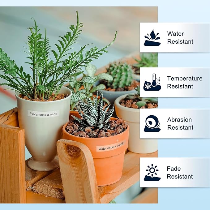 Label KINGDOM TZe-131 Clear Label Tape Compatible with Brother Label Maker Tape Clear TZe131 TZe TZ Tape 12mm 0.47 Laminated Clear P Touch Tape 1/2" Use for Brother PT-D210 PT-D200 PTH110, 3-Pack