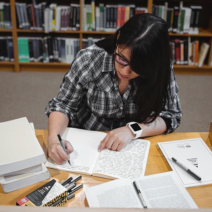 ARTEZA Rollerball Pens, Pack of 20, 0.7mm Black Liquid Ink Pens, Office Supplies for Bullet Journaling, Fine Point Rollerball for Writing, Taking Notes & Sketching