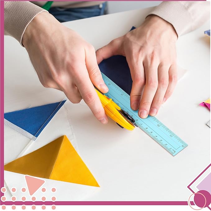 240 Pcs 12 Inch Plastic Rulers Bulk, Back to School Supplies, Assorted Colored Flexible Metric Rulers with Centimeters and Inches Measuring Tool for School Classroom Students(Pastel)