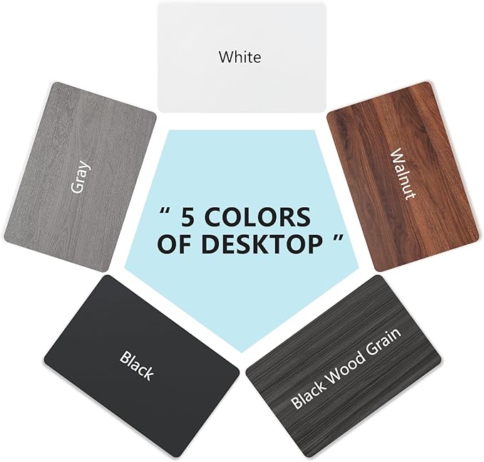 Conference Room Table, Folding Conference Tables,Thicken Grey Tabletop,Flip Top Wooden Seminar Meeting Room Table for Conference Room Offices (4, BlackWoodGrain, 47.2“)