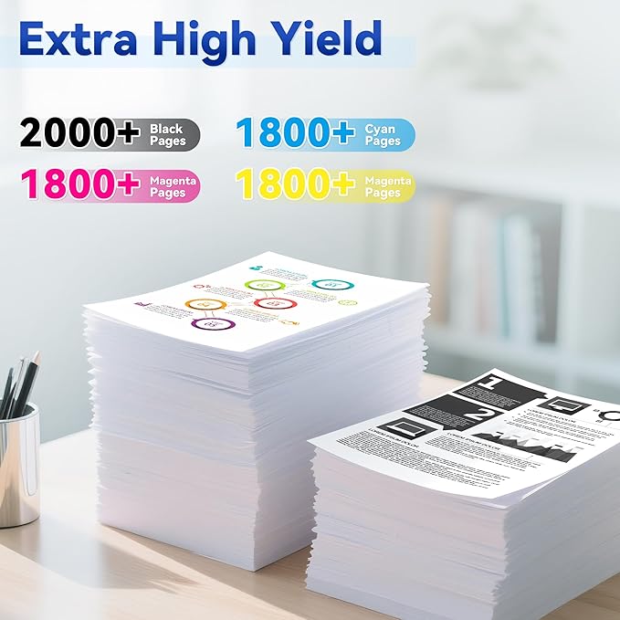 210A Toner Cartridge 4Pack Compatible with HP 210A 210X Toner Cartridge with 210A Toner Color Laser Jet Pro MFP 4301fdw 4201dw 4201dn 4301fdn 4301fdw 4301dw Printer (Black/Cyan/Magenta/Yellow)